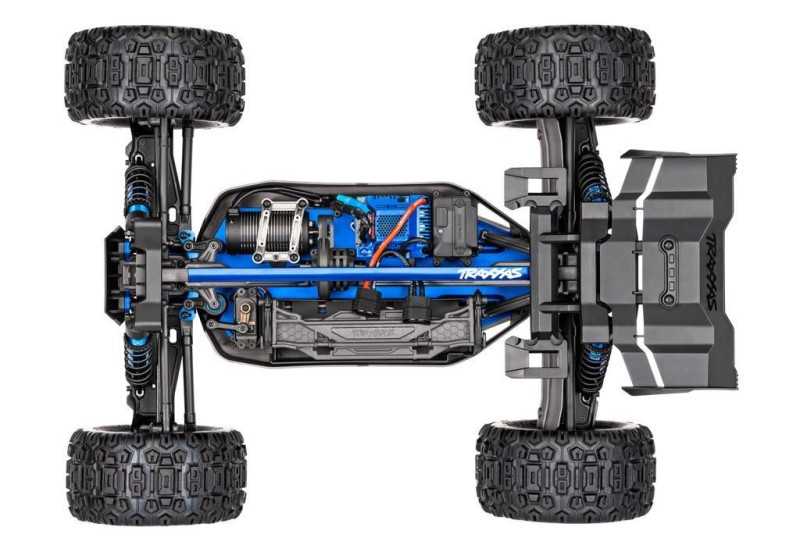 Traxxas Sledge 1/8 4X4 VXL 6S 4WD Elektrikli Rc Model Araba Brushless RTR TQi & TSM Kırmızı 