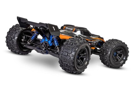 Traxxas Sledge 1/8 4X4 VXL 6S 4WD Elektrikli Rc Model Araba Brushless RTR TQi & TSM Turuncu - Thumbnail