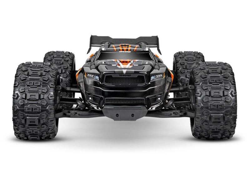 Traxxas Sledge 1/8 4X4 VXL 6S 4WD Elektrikli Rc Model Araba Brushless RTR TQi & TSM Turuncu