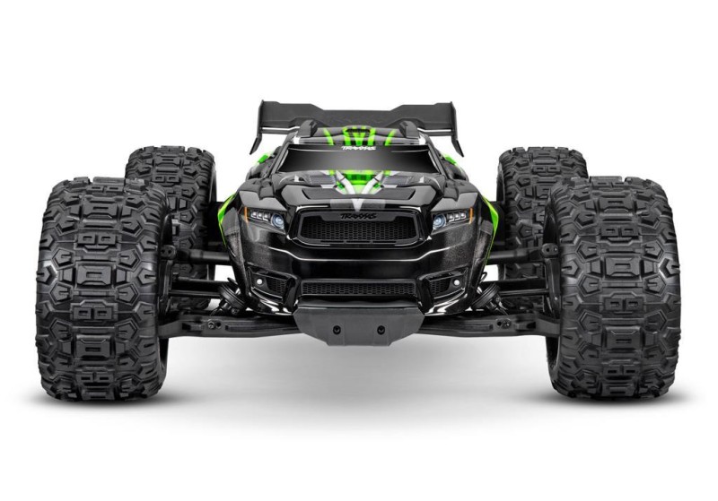 Traxxas Sledge 1/8 4X4 VXL 6S 4WD Elektrikli Rc Model Araba Brushless RTR TQi & TSM Yeşil