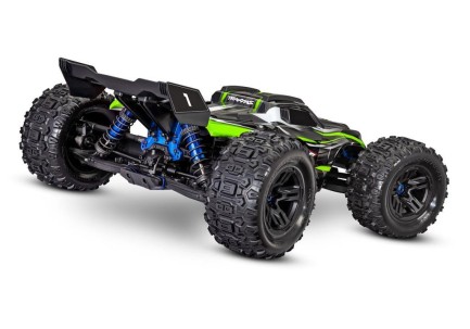 Traxxas Sledge 1/8 4X4 VXL 6S 4WD Elektrikli Rc Model Araba Brushless RTR TQi & TSM Yeşil - Thumbnail