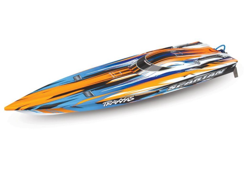 Traxxas Spartan Tekne 6S High Performance Race Boat RTR TQi & TSM Turuncu