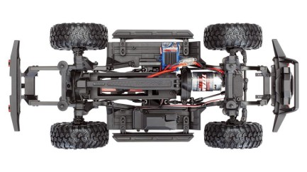 Traxxas TRX-4 Sport 1/10 Scale Trail Rock Crawler RTR TQ & XL-5 HV ESC Elektrikli Rc Model Araba Mavi - Thumbnail