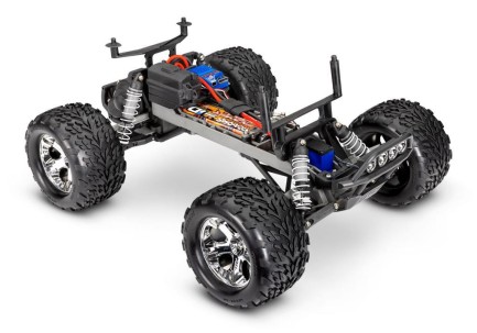 Traxxas Stampede 1/10 RTR Monster Truck Elektrikli Rc Model Araba Offroad w/LED Light Set, TQ 2.4GHz Radio Kırmızı (Batarya ve Şarj Aleti Dahildir) - Thumbnail