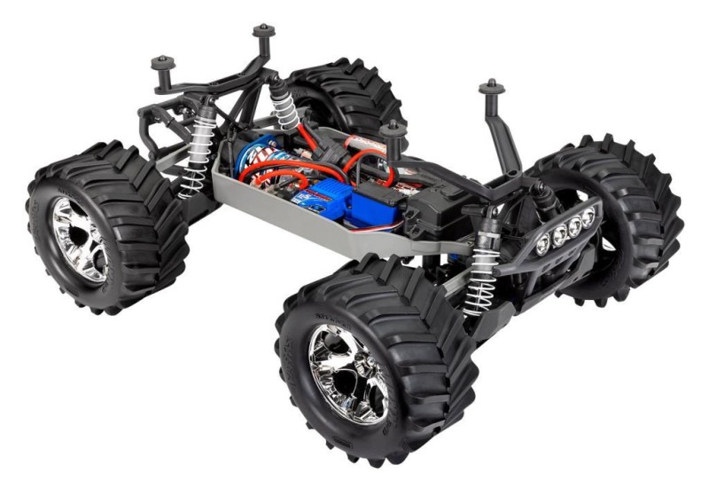 Traxxas Stampede 4X4 LCG 1/10 RTR 4WD Monster Truck w/LED Lights, TQ Kumandalı Elekrikli Rc Model Araba Kırmızı (Batarya ve Şarj Aleti Dahildir)