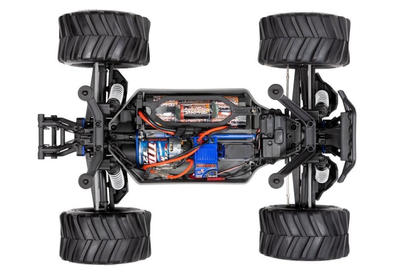 Traxxas Stampede 4X4 LCG 1/10 RTR 4WD Monster Truck w/LED Lights, TQ Kumandalı Elekrikli Rc Model Araba Kırmızı (Batarya ve Şarj Aleti Dahildir)