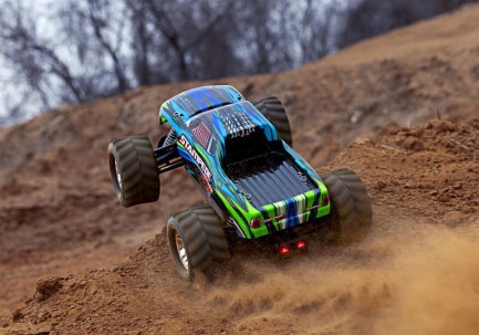 Traxxas Stampede 4X4 LCG 1/10 RTR 4WD Monster Truck w/LED Lights, TQ Kumandalı Elekrikli Rc Model Araba Kırmızı (Batarya ve Şarj Aleti Dahildir) - Thumbnail