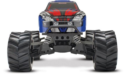 Traxxas Stampede 4X4 VXL Brushless RTR 1/10 4WD Monster Truck TQi TSM Elektrikli Rc Model Araba Mavi - Thumbnail