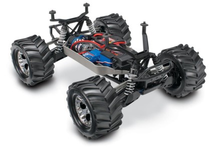 Traxxas Stampede 4X4 VXL Brushless RTR 1/10 4WD Monster Truck TQi TSM Elektrikli Rc Model Araba Mavi - Thumbnail