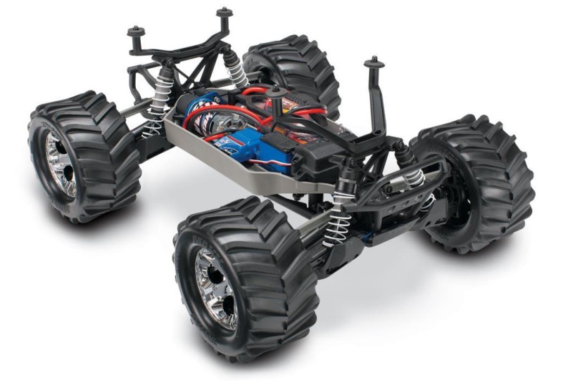 Traxxas Stampede 4X4 VXL Brushless RTR 1/10 4WD Monster Truck TQi TSM Elektrikli Rc Model Araba Mavi