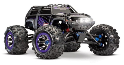 TRAXXAS - Traxxas Summit 4X4 RTR 4WD Monster Truck 1/10 TQi & EVX-2 Esc Elektrikli Rc Arazi Model Araba Mor