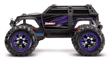 Traxxas Summit 4X4 RTR 4WD Monster Truck 1/10 TQi & EVX-2 Esc Elektrikli Rc Arazi Model Araba Mor - Thumbnail