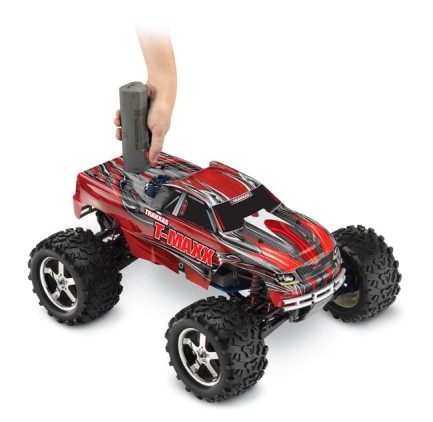 Traxxas T-Maxx 3.3 4X4 RTR 4WD 1/10 Monster Truck TQi & TSM Nitro Yakıtlı Rc Arazi Model Araba Kırmızı - Thumbnail