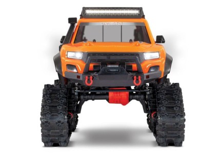 Traxxas TRX-4 Traxx Trail Rock Crawler RTR 1/10 TQ Paletli Elektrikli Rc Model Araba Turuncu - Thumbnail