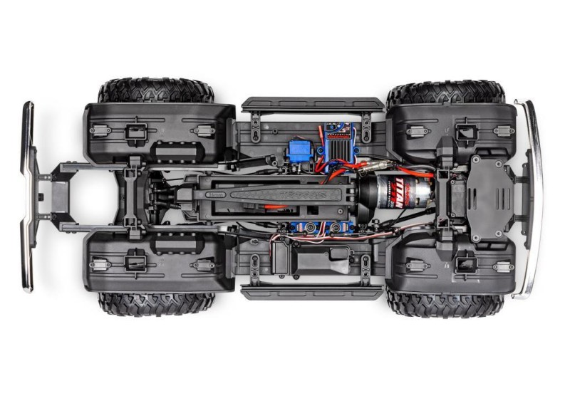 Traxxas TRX-4 1/10 F-150 Ranger XLT High Trail Edition RC Rock Crawler w/TQi 2.4GHz Elektrikli Rc Model Araba Offroad Kahverengi