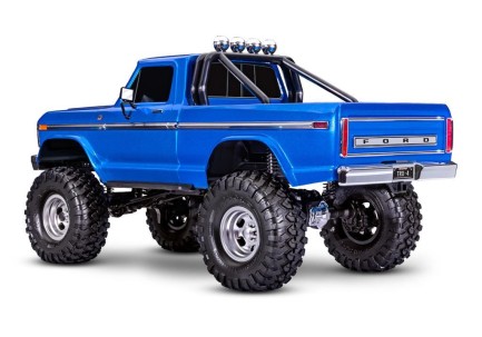 Traxxas TRX-4 1/10 F-150 Ranger XLT High Trail Edition RC Rock Crawler w/TQi 2.4GHz Elektrikli Rc Model Araba Offroad Mavi - Thumbnail