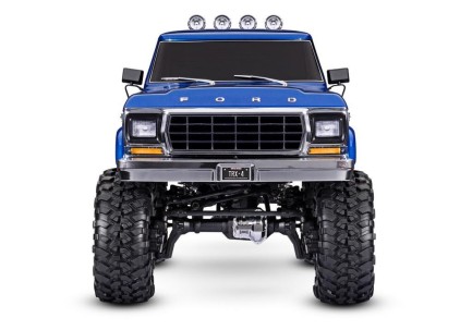 Traxxas TRX-4 1/10 F-150 Ranger XLT High Trail Edition RC Rock Crawler w/TQi 2.4GHz Elektrikli Rc Model Araba Offroad Mavi - Thumbnail