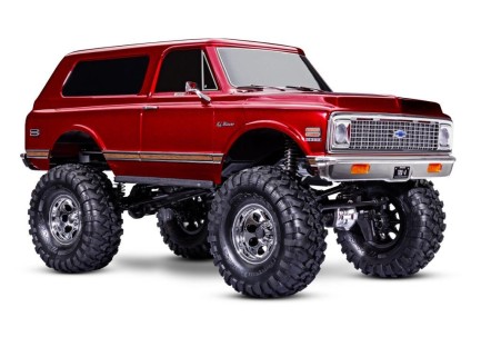 TRAXXAS - Traxxas TRX-4 Chevrolet K5 Blazer High Trail Edition RC Crawler w/TQi 2.4GHz Kumandalı Elektrikli Rc Model Araba Kırmızı