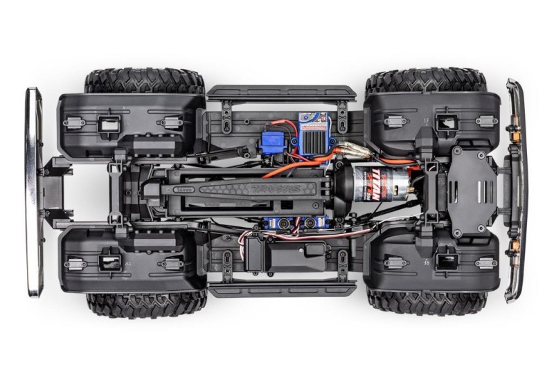 Traxxas TRX-4 Chevrolet K5 Blazer High Trail Edition RC Crawler w/TQi 2.4GHz Kumandalı Elektrikli Rc Model Araba Kırmızı