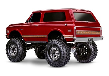 Traxxas TRX-4 Chevrolet K5 Blazer High Trail Edition RC Crawler w/TQi 2.4GHz Kumandalı Elektrikli Rc Model Araba Kırmızı - Thumbnail