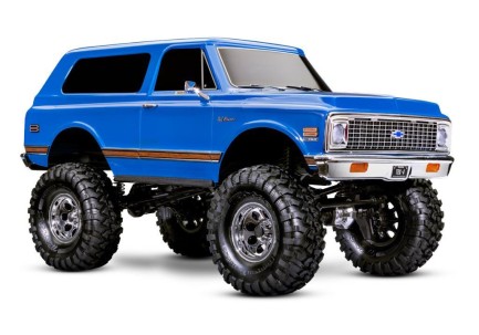 Traxxas TRX-4 Chevrolet K5 Blazer High Trail Edition RC Crawler w/TQi 2.4GHz Kumandalı Elektrikli Rc Model Araba Mavi - Thumbnail