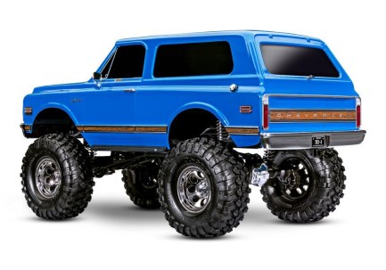 Traxxas TRX-4 Chevrolet K5 Blazer High Trail Edition RC Crawler w/TQi 2.4GHz Kumandalı Elektrikli Rc Model Araba Mavi - Thumbnail