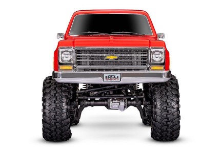 Traxxas TRX-4 K10 1/10 High Trail Edition RC Crawler w/'79 Chevrolet K10 Truck Body w/TQi 2.4GHz Kumandalı Elektrikli Rc Model Araba Kırmızı - Thumbnail