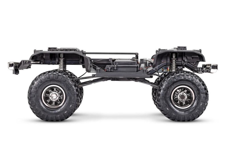 Traxxas TRX-4 K10 1/10 High Trail Edition RC Crawler w/'79 Chevrolet K10 Truck Body w/TQi 2.4GHz Kumandalı Elektrikli Rc Model Araba Kırmızı