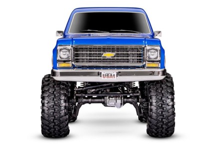 Traxxas TRX-4 K10 1/10 High Trail Edition RC Crawler w/'79 Chevrolet K10 Truck Body w/TQi 2.4GHz Kumandalı Elektrikli Rc Model Araba Mavi - Thumbnail