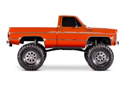 Traxxas TRX-4 K10 1/10 High Trail Edition RC Crawler w/'79 Chevrolet K10 Truck Body w/TQi 2.4GHz Kumandalı Elektrikli Rc Model Araba Metalik Bakır - Thumbnail