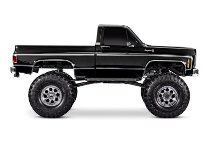 Traxxas TRX-4 K10 1/10 High Trail Edition RC Crawler w/'79 Chevrolet K10 Truck Body w/TQi 2.4GHz Kumandalı Elektrikli Rc Model Araba Siyah - Thumbnail