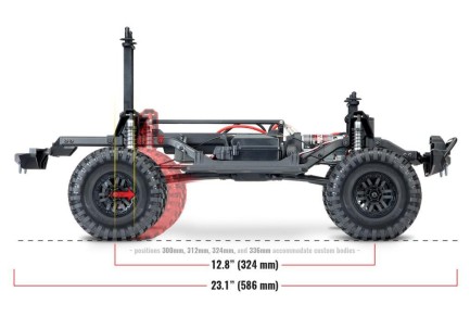 Traxxas TRX-4 Land Rover Defender 4X4 1/10 Scale Trail Rock Crawler TQi Elektrikli Rc Model Araba Kum Rengi - Thumbnail