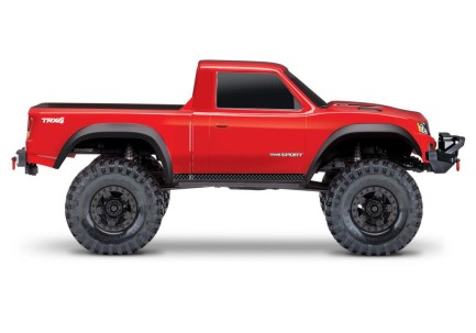 Traxxas TRX-4 Sport 1/10 Scale Trail Rock Crawler RTR TQ & XL-5 HV ESC Elektrikli Rc Model Araba Kırmızı - Thumbnail