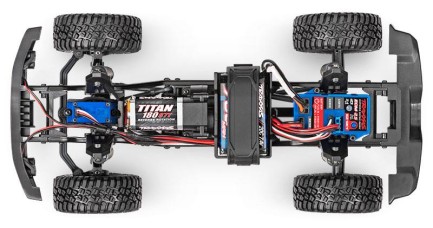 Traxxas TRX-4M 1/18 Rock Crawler Ford Bronco Elektrikli RC Model Araba w/TQ 2.4Ghz Kumanda Beyaz (Batarya ve Şarj Aleti Dahildir) - Thumbnail