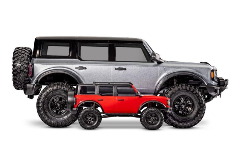 Traxxas TRX-4M 1/18 Rock Crawler Ford Bronco Elektrikli RC Model Araba w/TQ 2.4Ghz Kumanda Beyaz (Batarya ve Şarj Aleti Dahildir)