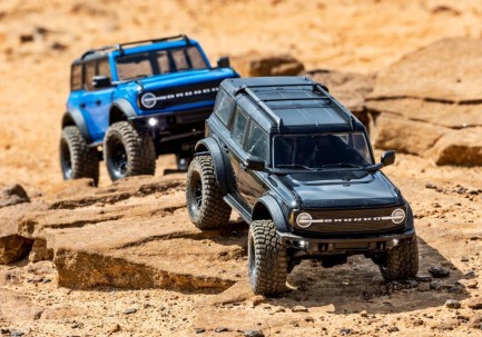 Traxxas TRX-4M 1/18 Rock Crawler Ford Bronco Elektrikli RC Model Araba w/TQ 2.4Ghz Kumanda Beyaz (Batarya ve Şarj Aleti Dahildir) - Thumbnail