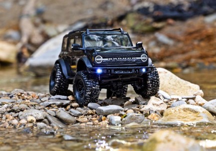 Traxxas TRX-4M 1/18 Rock Crawler Ford Bronco Elektrikli RC Model Araba w/TQ 2.4Ghz Kumanda Beyaz (Batarya ve Şarj Aleti Dahildir) - Thumbnail