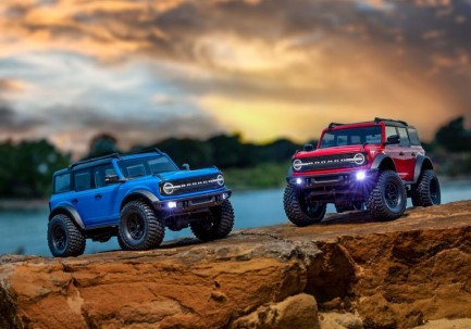 Traxxas TRX-4M 1/18 Rock Crawler Ford Bronco Elektrikli RC Model Araba w/TQ 2.4Ghz Kumanda Mavi (Batarya ve Şarj Aleti Dahildir) - Thumbnail