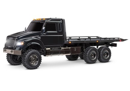 TRAXXAS - Traxxas TRX-6 6x6 Ultimate RC Hauler Çekici 1/10 TQi 2.4Ghz Kumandalı Elektrikli Rc Model Araba Tır Siyah