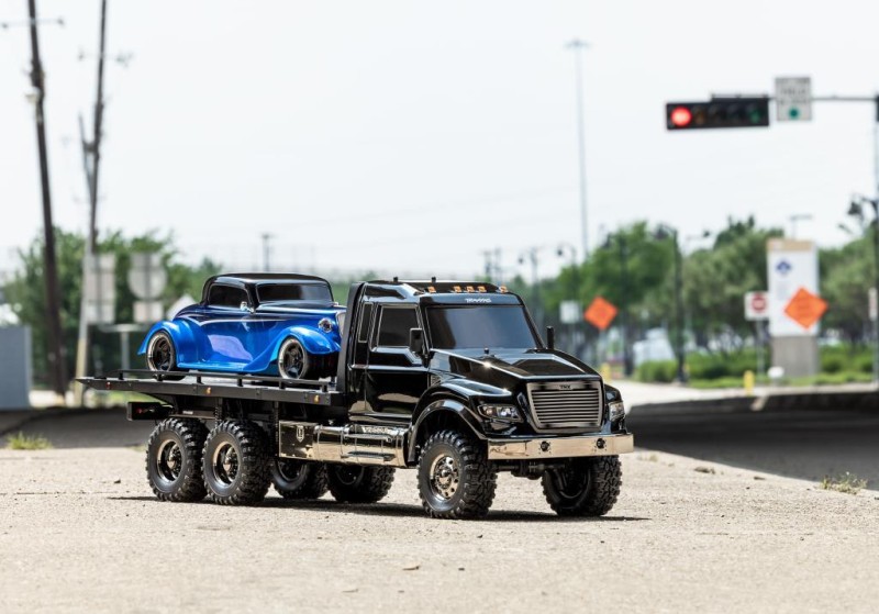 Traxxas TRX-6 6x6 Ultimate RC Hauler Çekici 1/10 TQi 2.4Ghz Kumandalı Elektrikli Rc Model Araba Tır Siyah