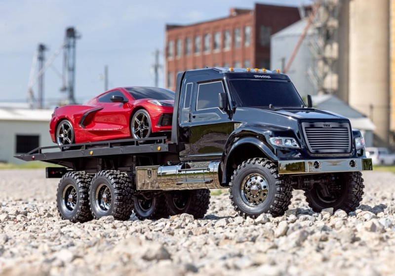 Traxxas TRX-6 6x6 Ultimate RC Hauler Çekici 1/10 TQi 2.4Ghz Kumandalı Elektrikli Rc Model Araba Tır Siyah