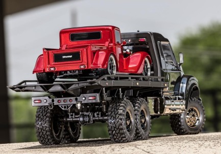 Traxxas TRX-6 6x6 Ultimate RC Hauler Çekici 1/10 TQi 2.4Ghz Kumandalı Elektrikli Rc Model Araba Tır Siyah - Thumbnail