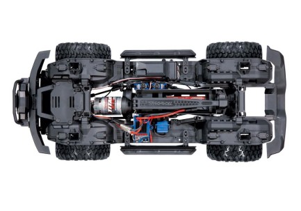 Traxxas TRX-4 1/10 Ford Bronco Scale & Trail Crawler Truck 2021 4X4 TQi Elektrikli Rc Model Araba Turuncu - Thumbnail