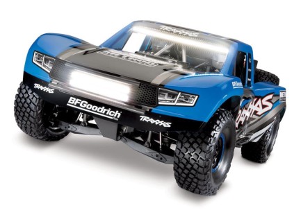 TRAXXAS - Traxxas UDR Unlimited Desert Racer 6S 4X4 VXL 4WD RTR TQi & TSM Işık Kitli Elektrikli Rc Model Araba Mavi