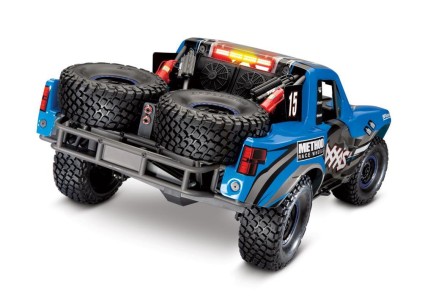 Traxxas UDR Unlimited Desert Racer 6S 4X4 VXL 4WD RTR TQi & TSM Işık Kitli Elektrikli Rc Model Araba Mavi - Thumbnail