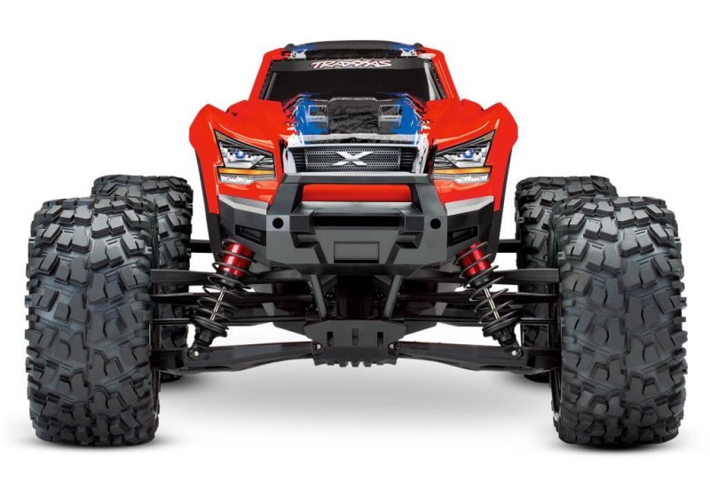 Traxxas X-Maxx 8S 4WD Brushless VXL RTR RC Elektrikli Model Araba Monster Truck TQi & TSM Kırmızı