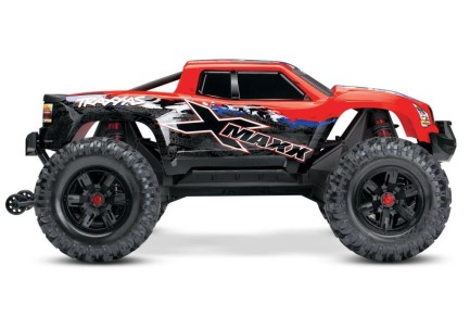 Traxxas X-Maxx 8S 4WD Brushless VXL RTR RC Elektrikli Model Araba Monster Truck TQi & TSM Kırmızı - Thumbnail