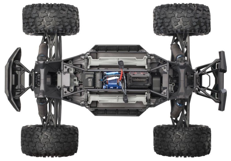 Traxxas X-Maxx 8S 4WD Brushless VXL RTR RC Elektrikli Model Araba Monster Truck TQi & TSM Kırmızı