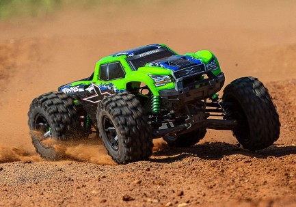 Traxxas X-Maxx 8S 4WD Brushless VXL RTR RC Elektrikli Model Araba Monster Truck TQi & TSM Yeşil - Thumbnail