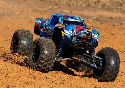 Traxxas X-Maxx 8S 4WD Brushless VXL RTR RC Elektrikli Model Araba Monster Truck TQi & TSM Rock n Roll - Thumbnail